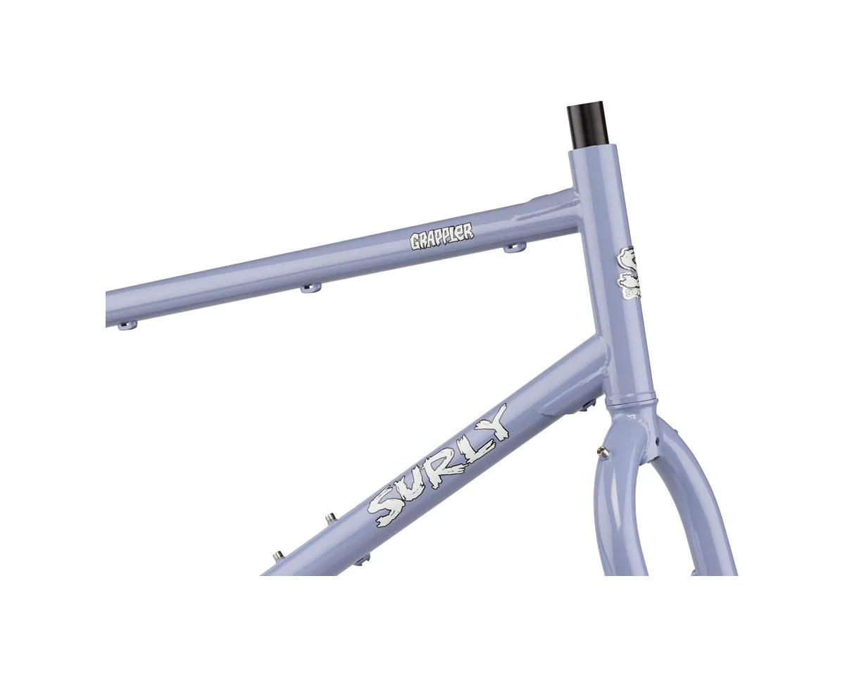 Surly Grappler Drop-Bar Trail Bike Frameset (Purple Dust Bunny) (L) - view 2
